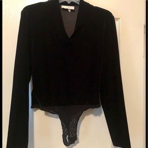 Black Velvet Body suit
